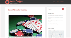 Desktop Screenshot of kevincarlyon.com